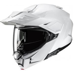 Casque moto modulable HJC i80 Solid blanc perle