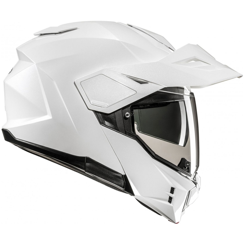 Casque moto modulable HJC i80 Solid blanc perle