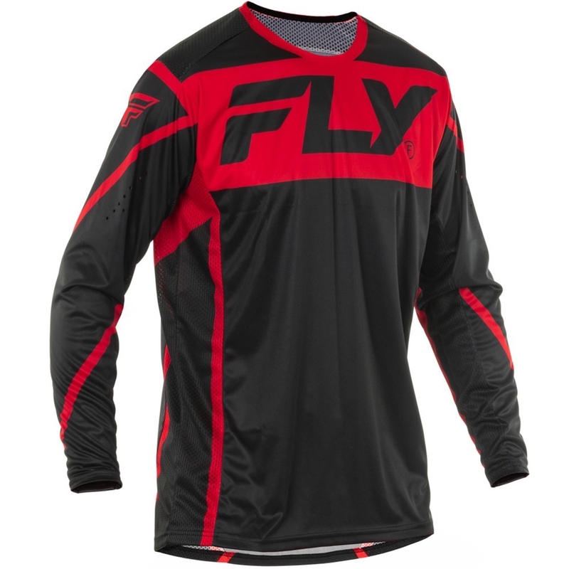 Maillot cross FLY Racing Lite noir-rouge