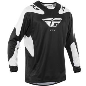 Maillot cross FLY Racing Kinetic Sym noir-blanc
