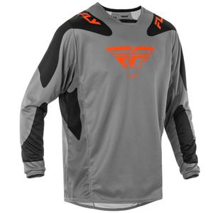 Maillot cross FLY Racing Kinetic Sym gris-orange-noir