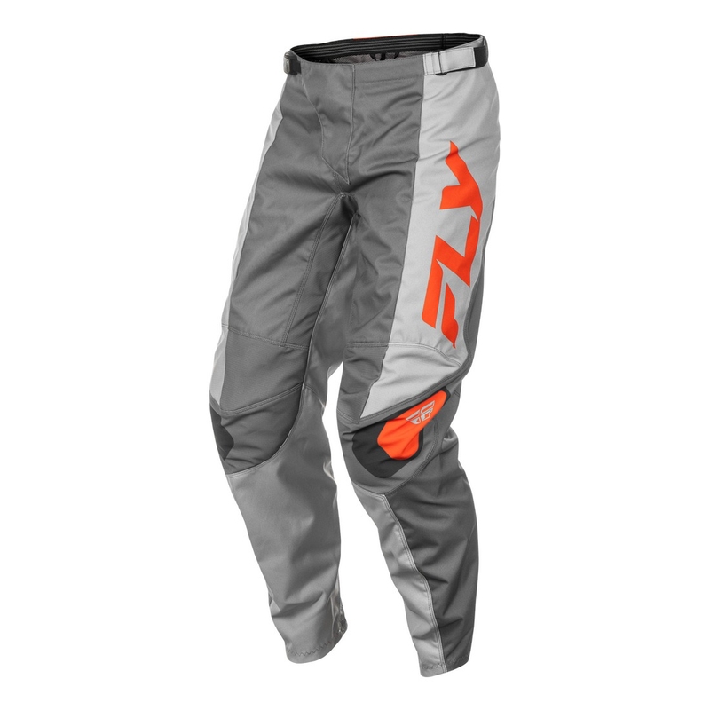 Pantalon cross FLY Racing F-16 gris-noir-orange