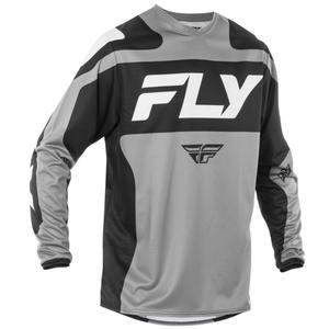 Maillot cross FLY Racing F-16 gris-noir-blanc