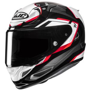 Casque Moto Intégral HJC RPHA 12 Brels MC1 Noir-Blanc-Rouge