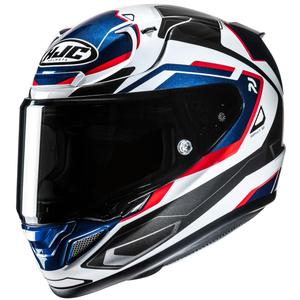 Casque Moto Intégral HJC RPHA 12 Brels MC21 Noir-Blanc-Rouge-Bleu