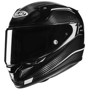 Casque moto intégral HJC RPHA 12 CARBON Keres MC5 noir-blanc