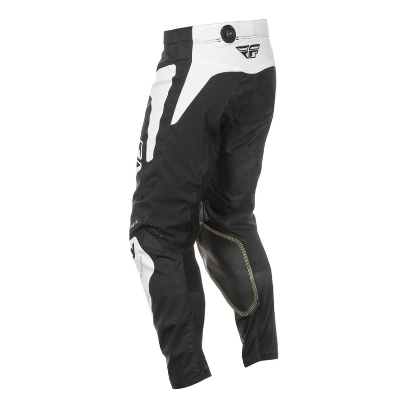 Pantalon cross FLY Racing Kinetic Sym noir-blanc