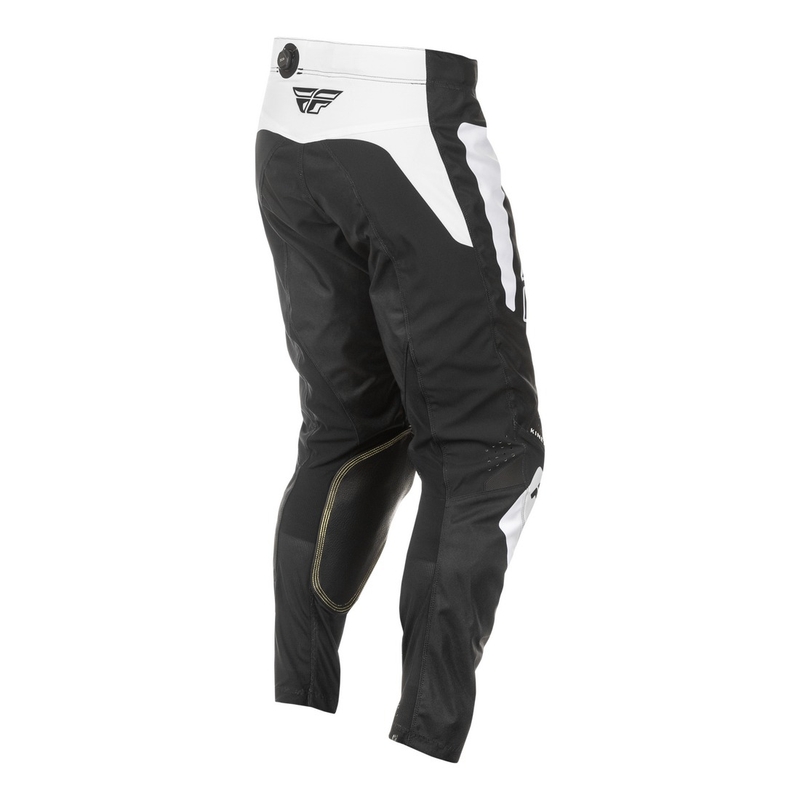 Pantalon cross FLY Racing Kinetic Sym noir-blanc