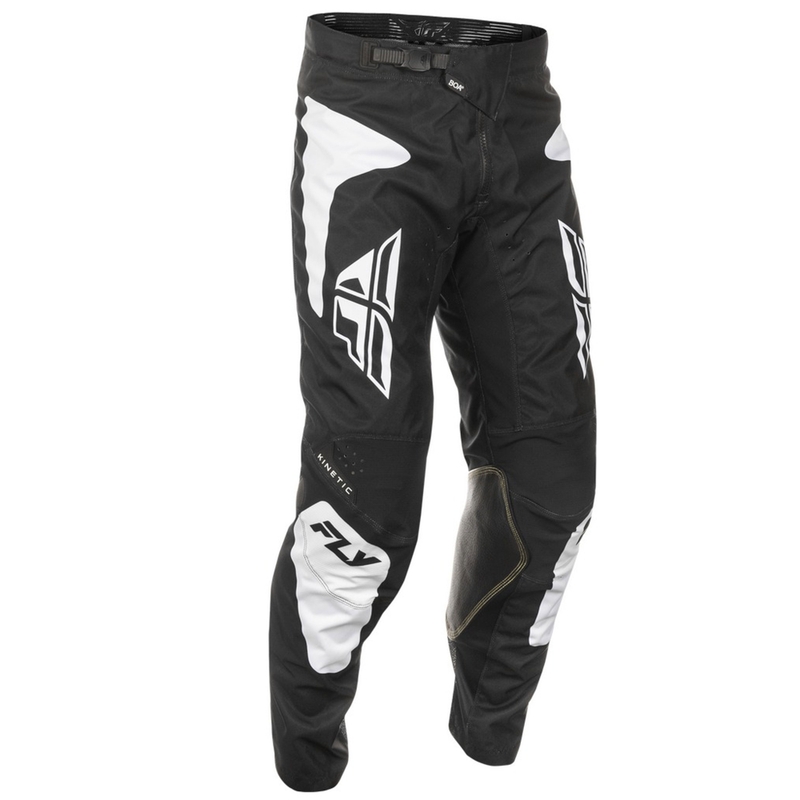 Pantalon cross FLY Racing Kinetic Sym noir-blanc