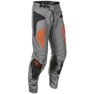 Pantalon cross FLY Racing Kinetic Sym gris-orange-noir