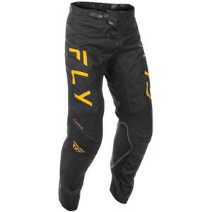Pantalon cross FLY Racing Kinetic Center noir-or