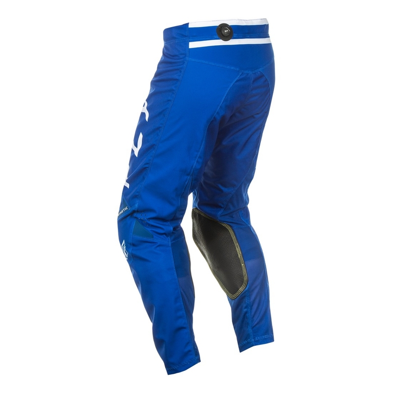 Pantalon cross FLY Racing Kinetic Center bleu-blanc