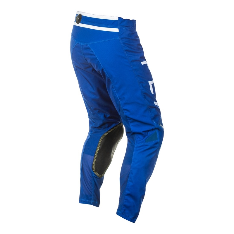 Pantalon cross FLY Racing Kinetic Center bleu-blanc