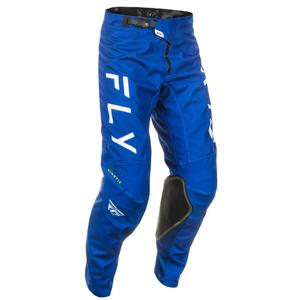 Pantalon cross FLY Racing Kinetic Center bleu-blanc