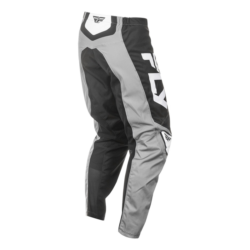 Pantalon cross FLY Racing F-16 gris-noir-blanc