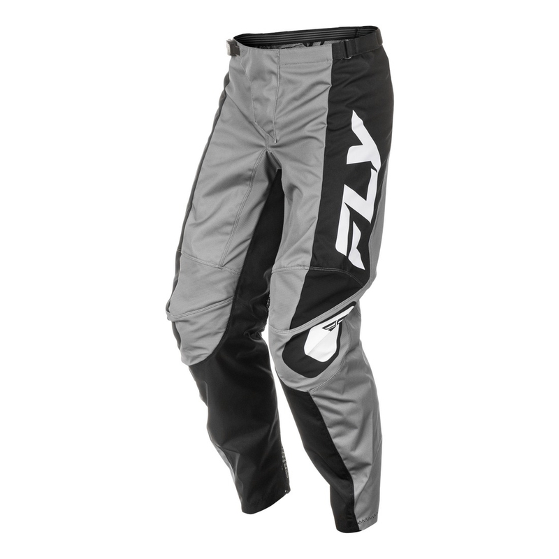 Pantalon cross FLY Racing F-16 gris-noir-blanc