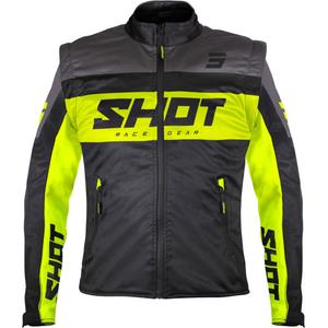 Veste Softshell Shot Softshell Lite noir-jaune fluo