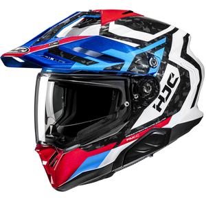 Casque moto Enduro HJC RPHA 60 Dakar MC21 bleu-noir-blanc