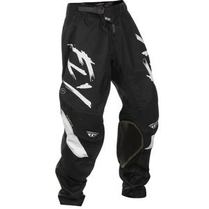 Pantalon motocross enfant FLY Racing Kinetic Stoke noir-blanc