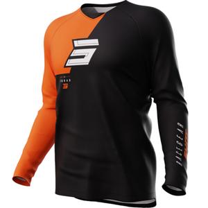 Maillot de motocross Shot Squad orange soldes