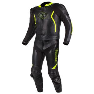 Combinaison Tschul 535 noir-jaune fluo pour hommes soldes