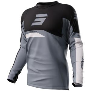 Maillot motocross Shot Devo Star gris soldes