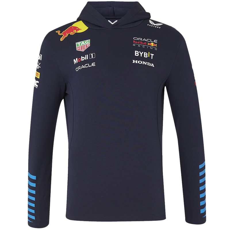 Sweat-shirt Red Bull Racing F1 bleu foncé pour femmes