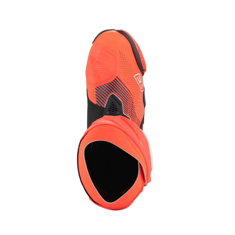 Bottes de moto Alpinestars Supertech R Vented Limited Edition MM93 Marc Marquez Fluo Rouge-Bleu-Noir
