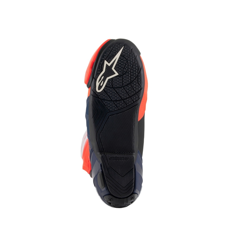 Bottes de moto Alpinestars Supertech R Vented Limited Edition MM93 Marc Marquez Fluo Rouge-Bleu-Noir