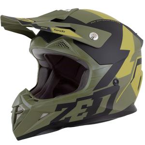 Casque motocross ZED X1.9 Tendo vert foncé-vert clair