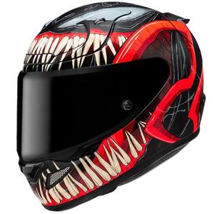 Casque Intégral HJC RPHA 12 Venom 3 Marvel Noir-Rouge