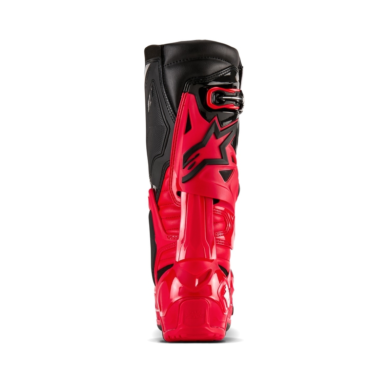 Bottes moto Alpinestars Tech 10 Enduro rouge-noir-blanc