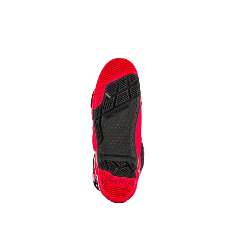 Bottes moto Alpinestars Tech 10 Enduro rouge-noir-blanc