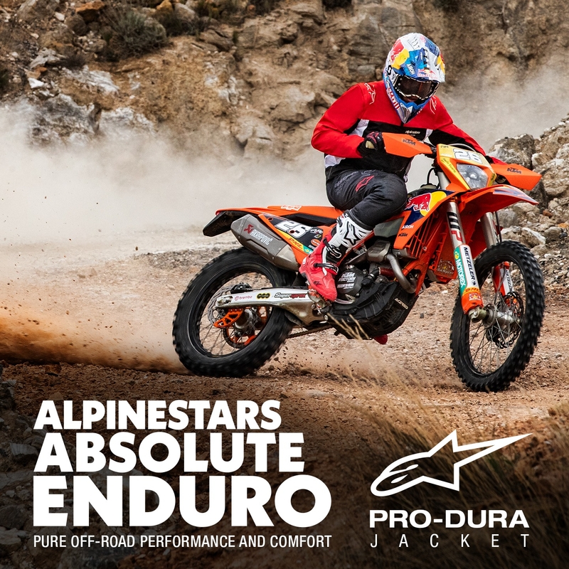 Veste Alpinestars PRO-Dura noir-rouge-blanc