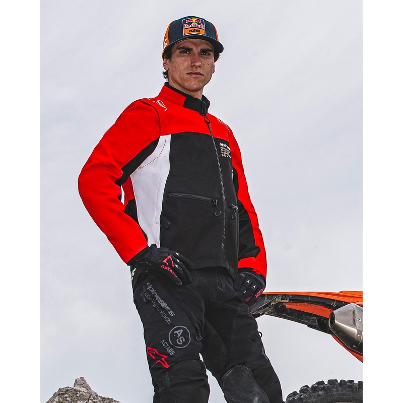 Veste Alpinestars PRO-Dura noir-rouge-blanc
