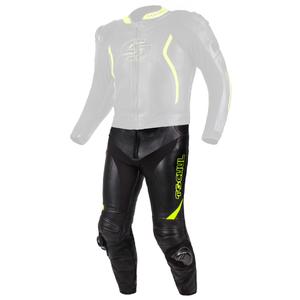 Pánské kalhoty Tschul 535 černo-fluo žluté výprodej