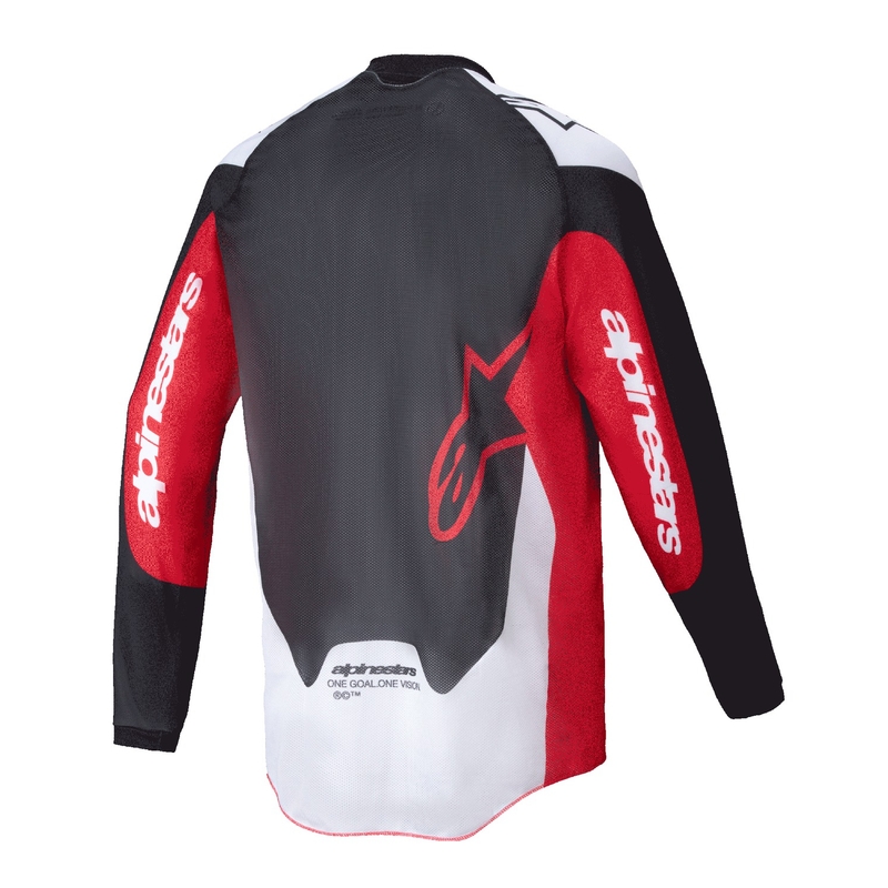 Maillot motocross Alpinestars PRO-Dura noir-rouge-blanc