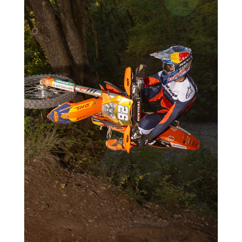 Maillot motocross Alpinestars PRO-Dura bleu-orange-blanc