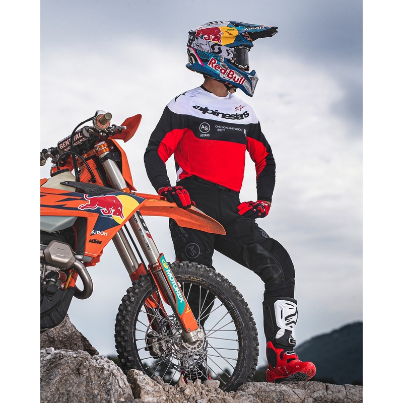 Pantalon motocross Alpinestars PRO-Dura noir-blanc