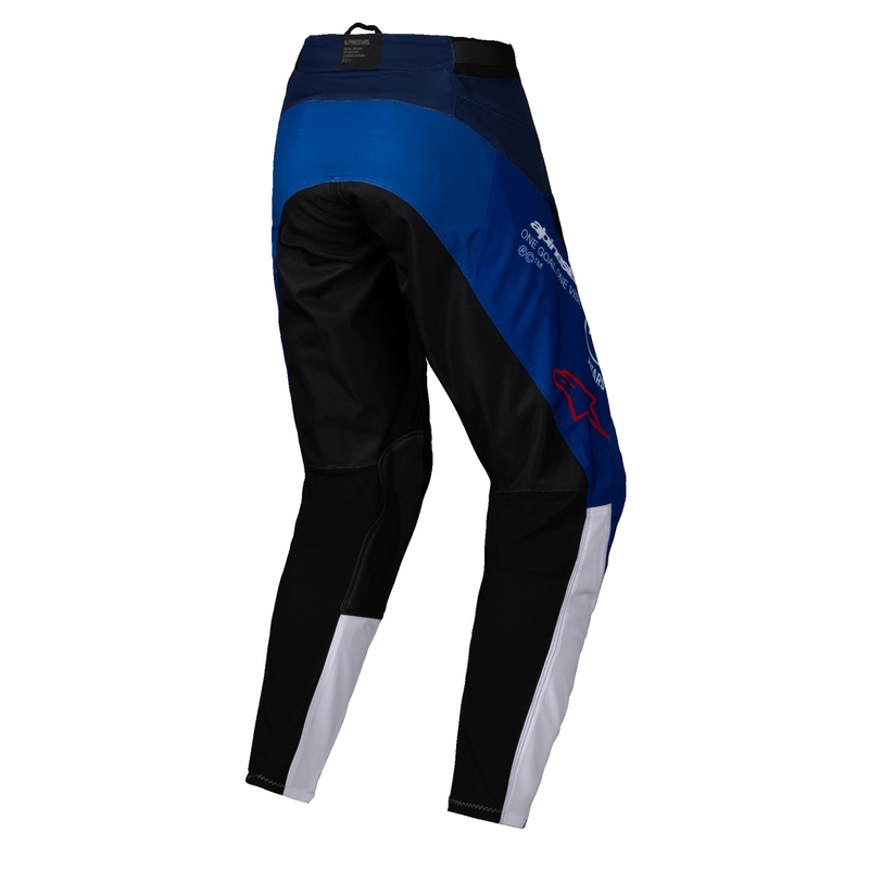 Pantalon motocross Alpinestars PRO-Dura bleu-blanc