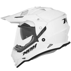 Casque d'enduro NOX N312 blanc perle