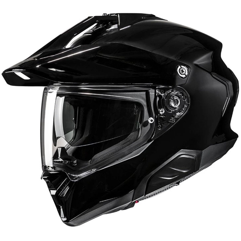 Casque moto Enduro HJC RPHA 60 Solid noir brillant