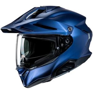 Casque moto Enduro HJC RPHA 60 Solid Semi métallisé bleu
