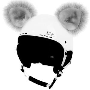 Oreilles de casque gris Crazy Ears Cat