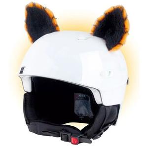 Oreilles de casque orange Crazy Ears Cat
