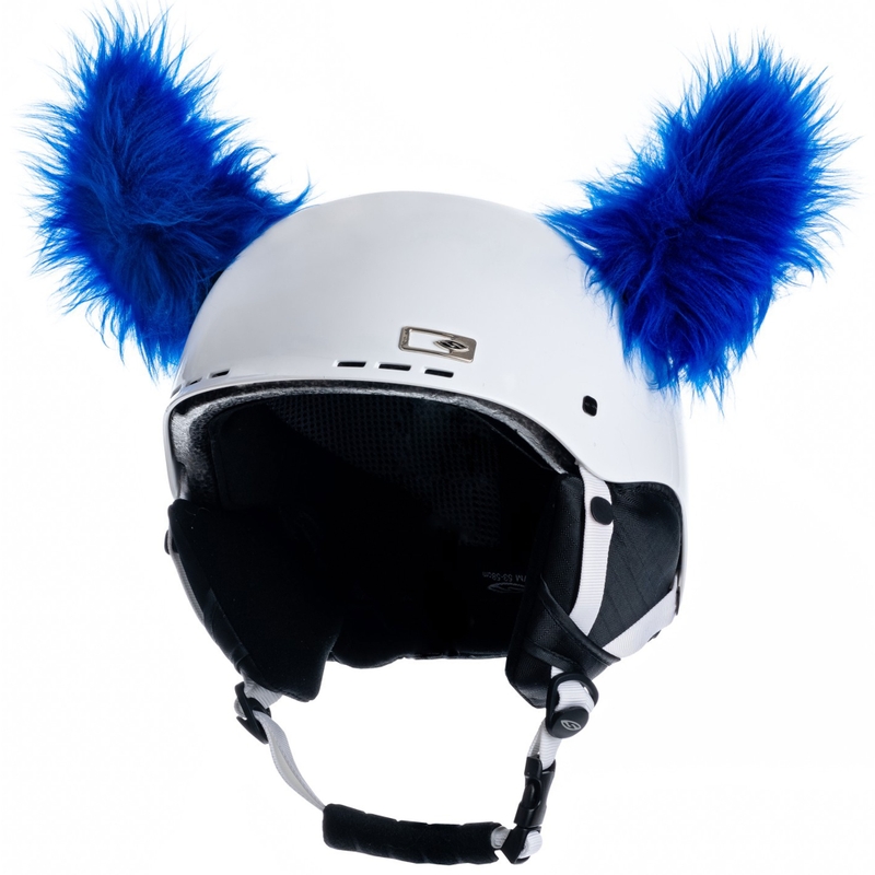 Oreilles de casque Crazy Ears Cornes bleues