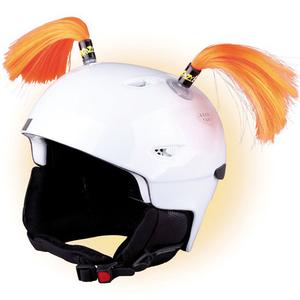 Oreilles de casque Crazy Ears Queues de cheval orange