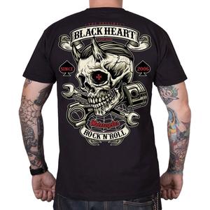 Tee shirt Coeur Noir Liberty noir