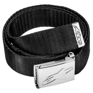 Ceinture Alpinestars Ageless Web noire avec boucle chromée