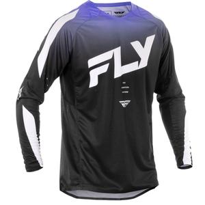 Maillot cross FLY Racing Evolution noir-blanc-violet